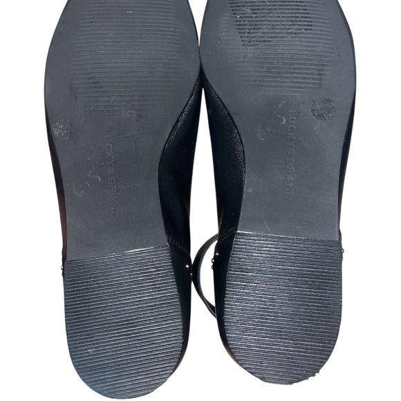 Lucky Brand Black Ankle Strap Heels - Picture 6 of 6